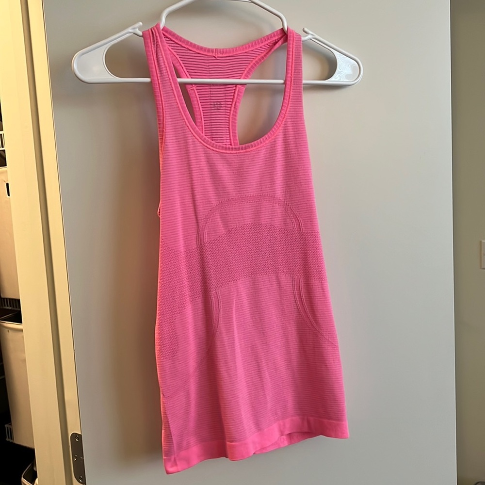 Used Hot Pink Lululemon Tank